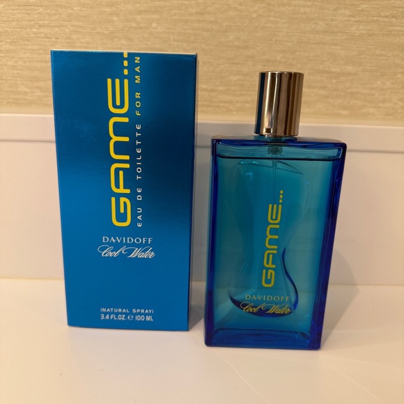 Cool Water GAME by Davidoff EDT 3.4 fl Oz 100 ml Pour Homme Spray NEW - Picture 1 of 4